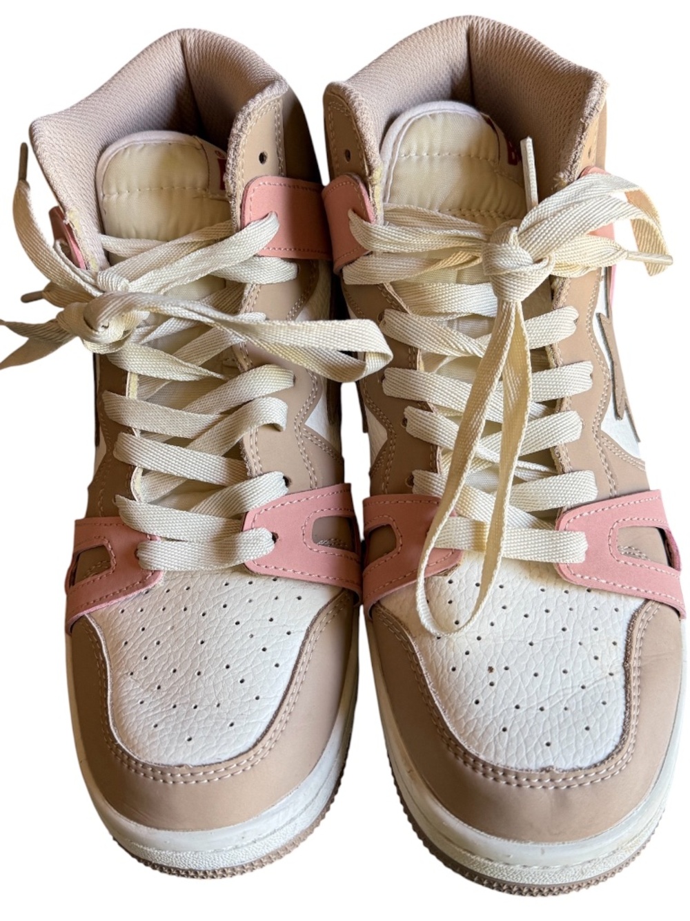 Bape high top sneakers womens 8.5